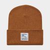 GF PET Human Logo Beanie - Caramel