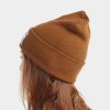 GF PET Human Logo Beanie - Caramel