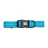 GF PET Reflective Collar - Neon Blue - L