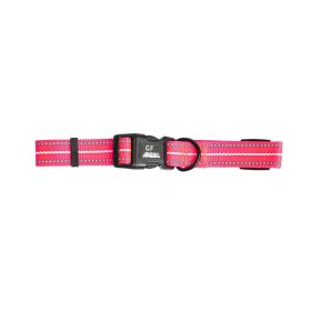 GF PET Reflective Collar - Neon Pink - L