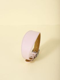 New Pet Casual Adjustable Collar (Option: Light Pink-S)