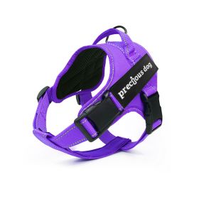 Medium Sized Large Dog Pet Chest Strap (Option: Purple-XS)