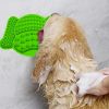 Lick Mat for Dogs Slow Feeder Bowl, Pet Lick Mat for Anxiety Reduction, Dog Lick Pad for Treats & Grooming, Use in Shower & Bath with Suction Cup