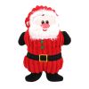 Christmas pet chew toy Pet plush voice toy Christmas molar bite-resistant cute cartoon dog toy