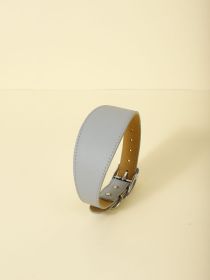 New Pet Casual Adjustable Collar (Option: Gray-S)